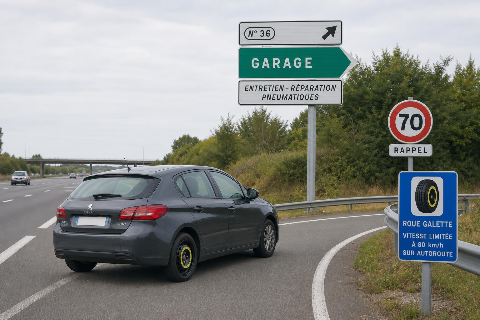 découvrez combien de kilomètres vous pouvez parcourir avec une roue de secours galette, ses limites d'utilisation et conseils pour une conduite en toute sécurité.