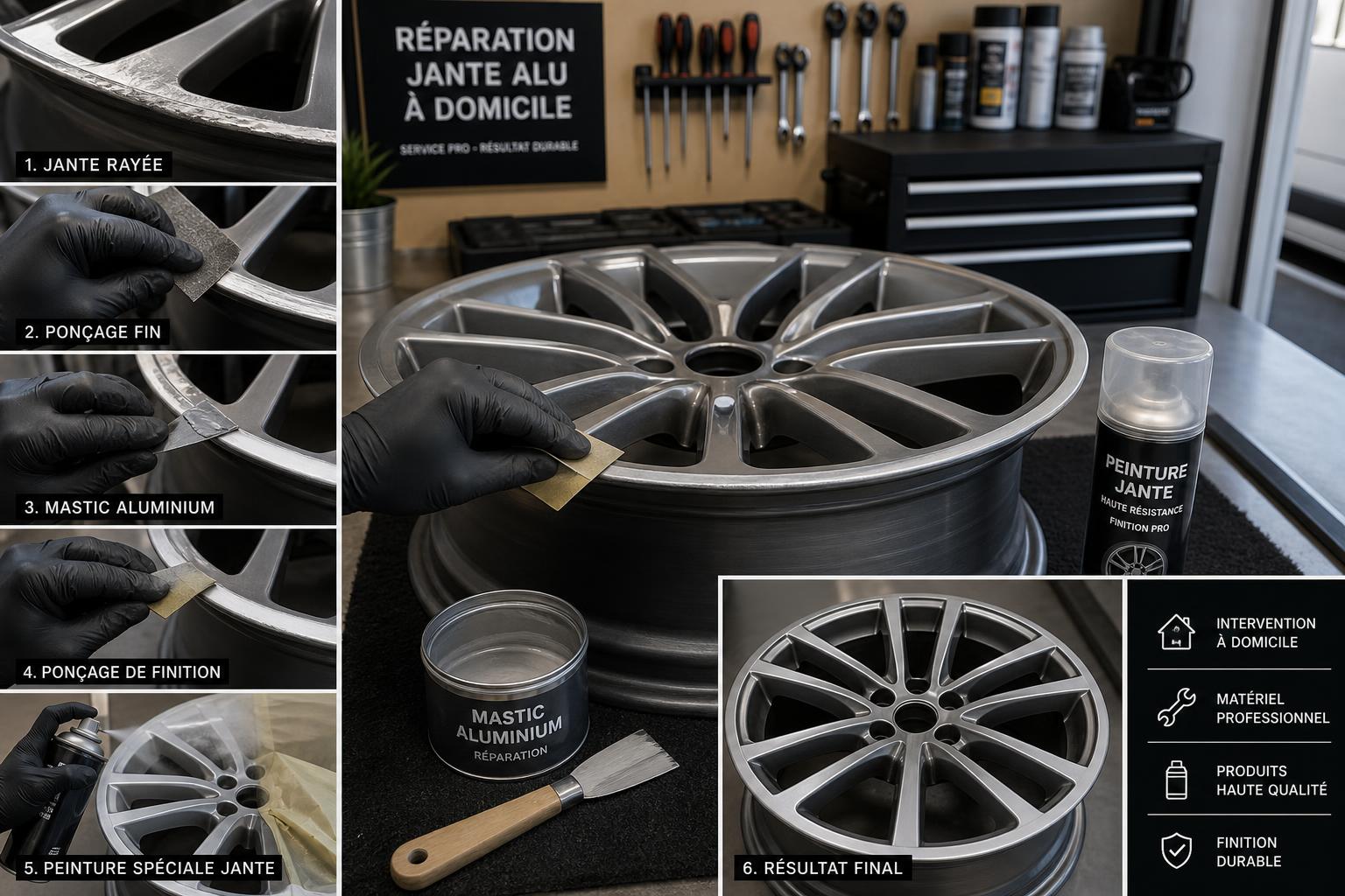 découvrez nos astuces simples et efficaces pour réparer une jante en aluminium rayée et lui redonner son éclat d'origine.