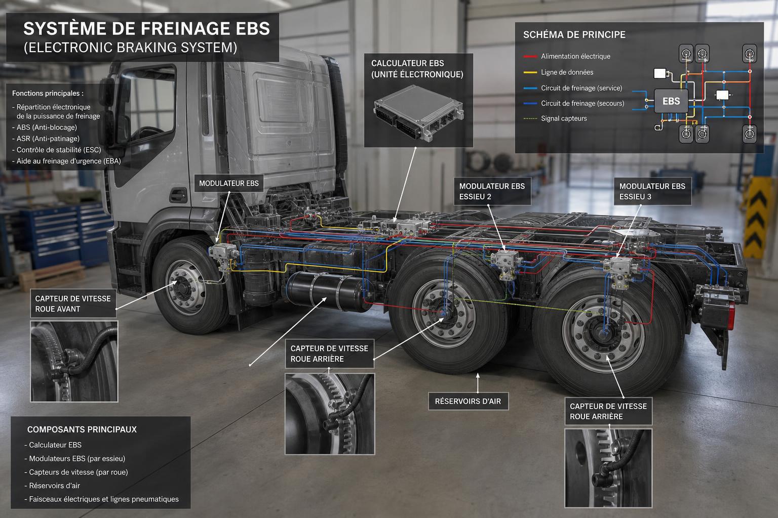découvrez le système de freinage ebs, une technologie innovante qui révolutionne la sécurité routière en offrant une alternative avancée à l'abs.