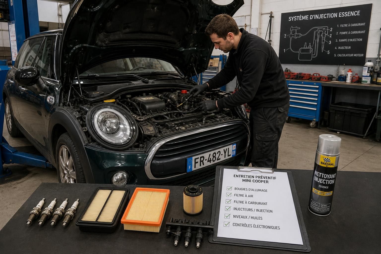 découvrez les causes courantes du voyant moteur allumé sur mini cooper et les solutions possibles pour y remédier rapidement et efficacement.