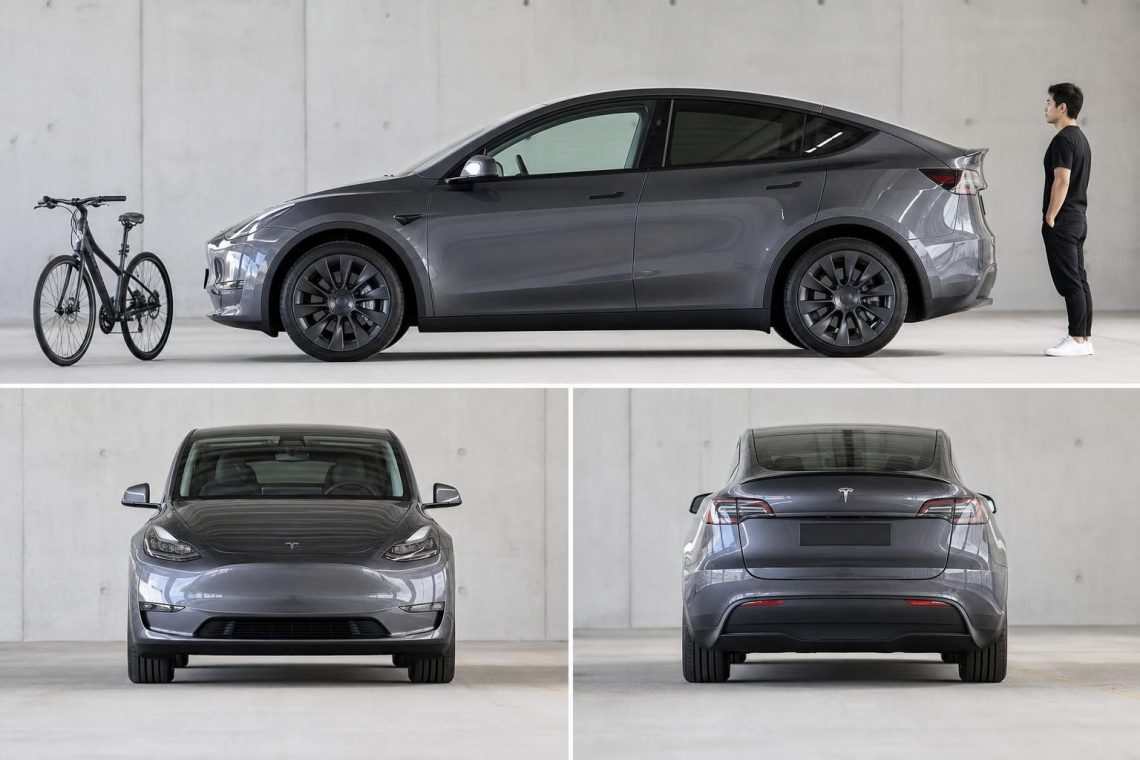découvrez les dimensions du tesla model y, ses tailles extérieures et intérieures, ainsi que son volume de chargement pour mieux connaître ce suv électrique performant.