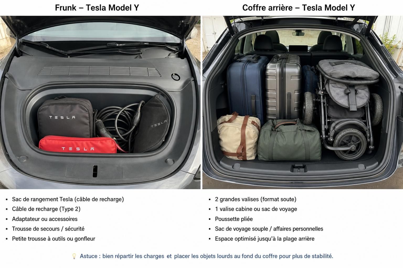 découvrez les dimensions du tesla model y, avec toutes les informations sur sa taille, son volume intérieur et son espace de chargement pour mieux connaßtre ce suv électrique.