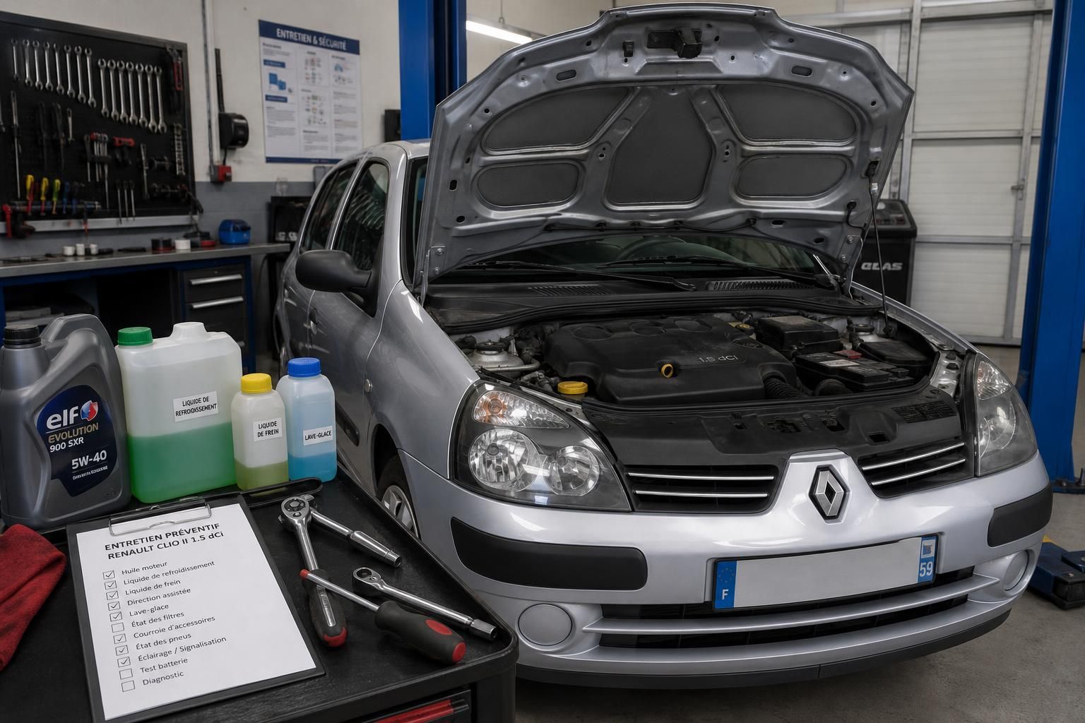 découvrez comment interpréter les voyants d'alerte sur une renault clio 2 1.5 dci pour assurer la sécurité et l'entretien de votre véhicule.