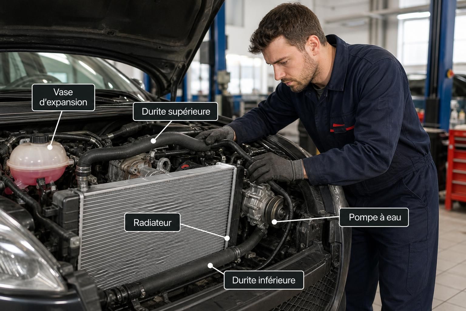 découvrez les raisons pour lesquelles le voyant de liquide de refroidissement reste allumé et apprenez comment résoudre ce problÚme pour éviter la surchauffe de votre moteur.